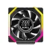 Quạt tản nhiệt PC Leopard Galaxy V2 | Kit 3 Fan 120mm, ARGB, Gió ngược, Đen - 5