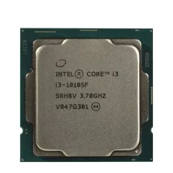 CPU Intel Core i3 10105F Cũ | LGA 1200, 4 nhân/8 luồng, Max 4.4 GHz