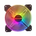 Quạt tản nhiệt PC Coolmoon | Fan lẻ 140mm, RGB, Đen - 3