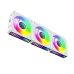 Quạt tản nhiệt PC Leopard S1 | Kit 3 fan 120mm, ARGB, Trắng - 3