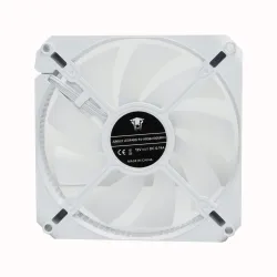 Quạt tản nhiệt PC Leopard F6 | Fan lẻ 120mm, RGB, Trắng