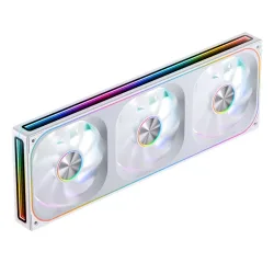Quạt tản nhiệt PC Jonsbo ZA-360 | Kit 3 fan 362mm, ARGB, Gió ngược, Trắng