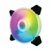 Quạt tản nhiệt PC VSP V201 | Fan lẻ 120mm, RGB, Đen - 5