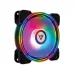 Quạt tản nhiệt PC VSP V306 | Fan lẻ 120mm, RGB, Đen - 3