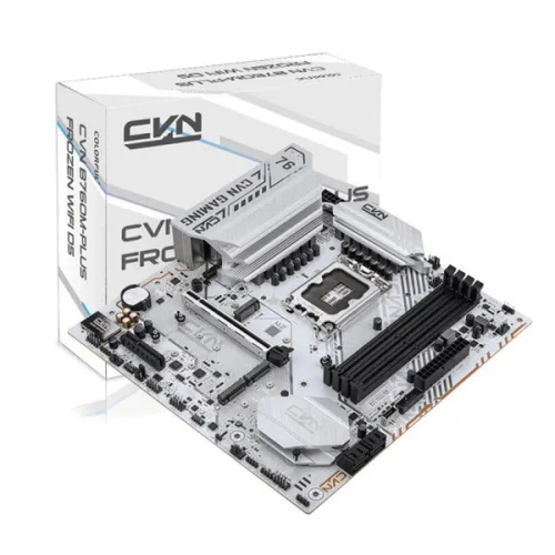 Mainboard Colorful CVN B760M Frozen Wifi Plus V20 Wifi DDR5 | LGA 1700, mATX, 4 khe RAM