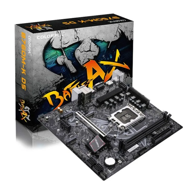 Mainboard Colorful Battle-AX B760M-K V20 DDR5 | LGA 1700, mATX, 2 khe RAM