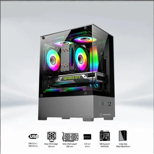 Vỏ Case CPC-EX32 (Đen/Trắng)