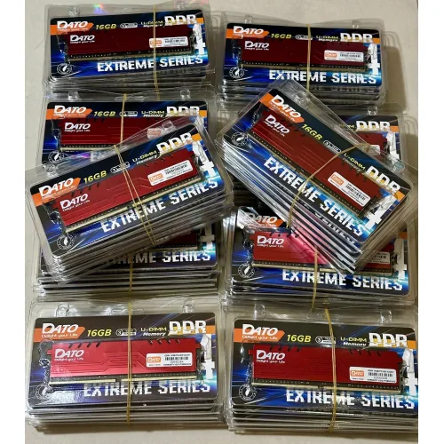 Ram Desktop 16G bus 3200 Dato Extreme có tản thép - Màu đỏ