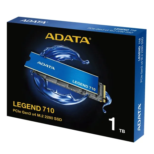 Ổ cứng SSD ADATA Legend 710 1TB M.2 NVMe PCIe 3.0 x4 (Đọc 2400MB/s - Ghi 1800MB/s) NEW