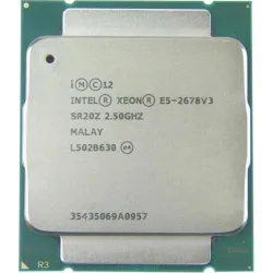 CPU Intel Xeon E5 2678V3 (2.5GHz Turbo Up To 3.3GHz, 12 nhân 24 luồng, 30MB Cache, LGA 2011-3) TRAY