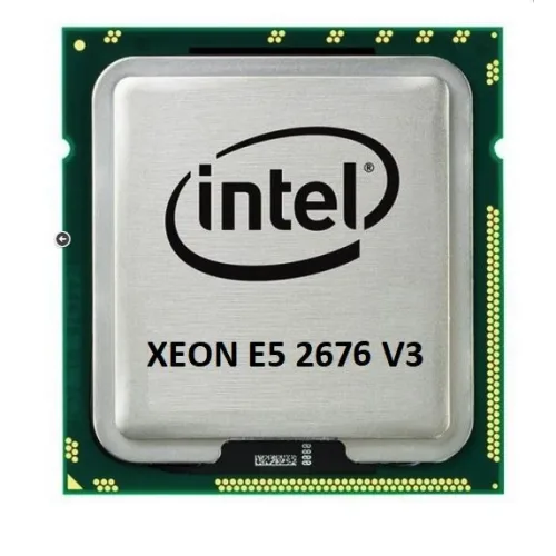CPU Intel Xeon E5 2676V3 (2.4GHz Turbo Up To 3.2GHz, 12 nhân 24 luồng, 30MB Cache, LGA 2011-3)