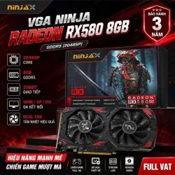 VGA NINJA RADEON RX580 8GB GDDR5 (2048SP)