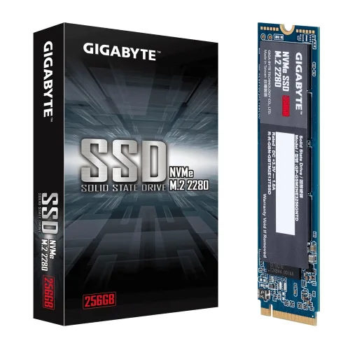 Ổ cứng SSD GIGABYTE M2 2280 256GB NVMe PCI-Express 3.0 x4 (GP-GSM2NE3256GNTD) NEW