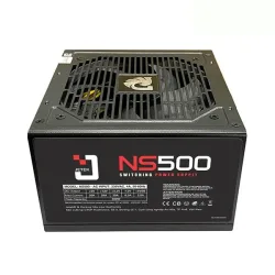 Nguồn máy tính Jetek NS500W Có Dây | Non Modular, ATX