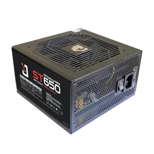 Nguồn máy tính Jetek J Series 650W (St650 Atx 12V Pfc) | Non Modular, ATX