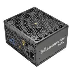 Nguồn Super Flower LEADEX VIII Platinum PRO 1200W ATX 3.1 PCIe 5.1 SF-1200F14SP(T)-WH | Fully Modular, Trắng