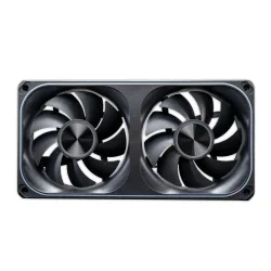 Quạt tản nhiệt PC Jungle Leopard TF240 ARGB (Sync Main) (Gió ngược) | PWM, 800–1600 RPM, Đen