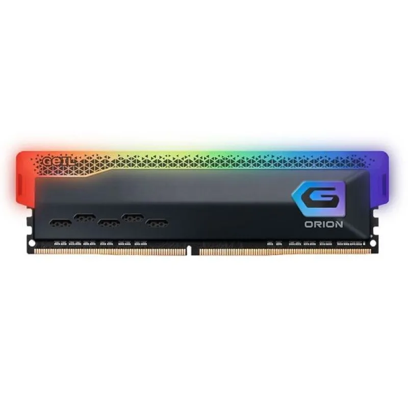 RAM PC GeIL Orion 8GB RGB DDR4 | (1x8GB), 3200MHz, Intel/AMD GOSG48GB3200C16BSC