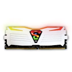 RAM PC GeIL Super Luce 8GB RGB DDR4 White | (1x8GB), 3200MHz, Intel/AMD GLWS48GB3200C16BSC