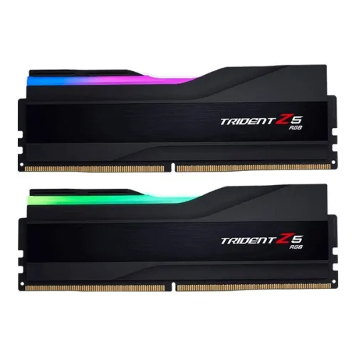 RAM PC G.SKILL Trident Z5 32GB RGB DDR5 Black | (2x16GB), 5200MHz, Intel/AMD F5-5200J4040A16GX2-TZ5RK