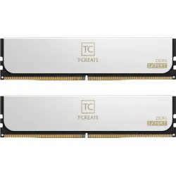 RAM PC TeamGroup Expert 32GB DDR5 White | (2x16GB), 6400MHz, Intel/AMD
