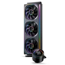 Tản nhiệt nước Jonsbo TH-360 | ARGB Display, Đen