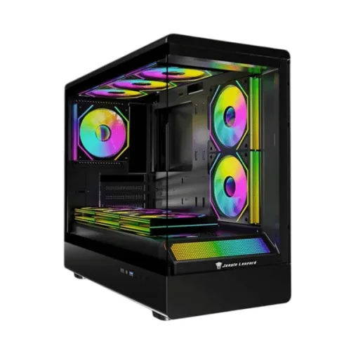 Thùng máy Case Leopard MS-01 RGB | Trắng, không kèm fan