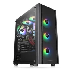 Thùng máy Thermaltake View 170 TG ARGB Micro Chassis - Black | Sẵn 3 fan ARGB (CA-1Z4-00M1WN-00)