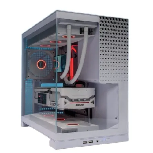 Thùng máy Leopard AX-1 ATX (Không Kèm Fan) - Trắng