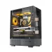 Thùng máy MIK H3 Hồ Cá | M-ATX/ITX, Kính cường lực, Đen - 1
