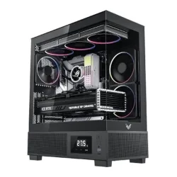 Thùng máy VSP X3 Pro Gamer Edition Monitor - Đen, không kèm fan