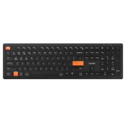 Bàn phím không dây DareU LK150D Black Orange | Full-size, Scissor, Bluetooth/2.4GHz