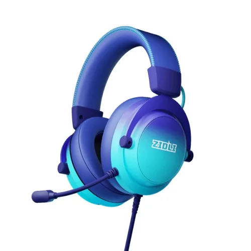 Tai nghe có dây gaming Zidli ZH31 Blue | 7.1, USB, ENC, FPS