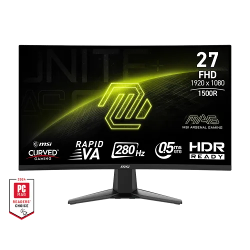 Màn hình gaming MSI MAG 276CXF | 27 inch, FHD, Rapid VA, 280Hz, 0.5ms, cong cũ bảo hành 6 tháng