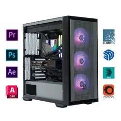 PC GAMING X B760  I5 12400F  RAM 16GB  SSD 256GB  VGA RTX 3050 6GB  PSU 500W