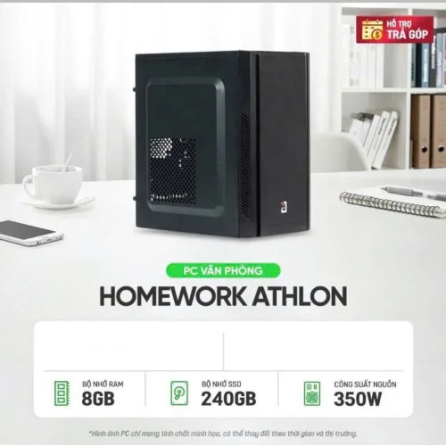 BỘ MÁY VP VII  H610  I3 12100  RAM 8GB  SSD 256GB  MÀN HÌNH 24IN COMBO PHÍM CHUỘT