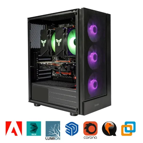 CẤU HÌNH GIẢ LẬP XEON  X99 DUAL  E5 2686 V4  RAM 96GB  SSD 512GB  VGA RX 580 8GB  PSU 650W