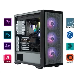 PC GAMING VI  H610M / I3 12100F / RAM 16GB / SSD 512GB / RTX 3050 6GB / PSU 550W