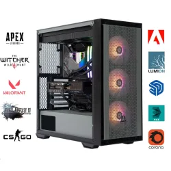 PC GAMING XIII ĐỒ HỌA  B760M  I5 12400F  RAM 16GB  SSD 256GB  VGA RTX 3070 8GB  PSU 750W