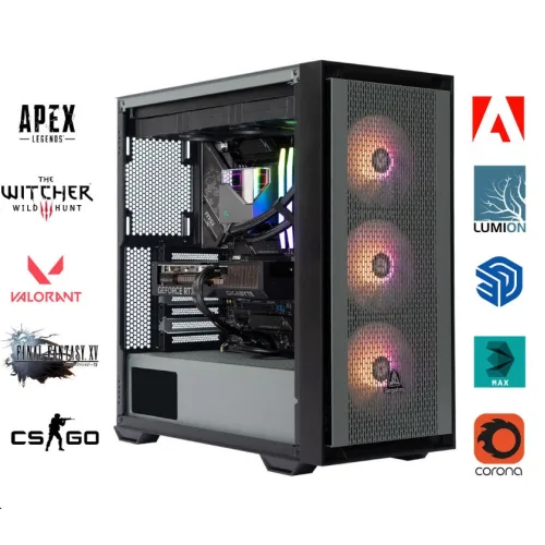 PC GAMING XIII ĐỒ HỌA  B760M  I5 12400F  RAM 16GB  SSD 256GB  VGA RTX 3070 8GB  PSU 750W