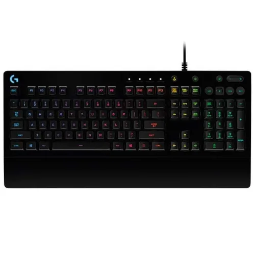 Bàn phím giả cơ gaming Logitech G213 Prodigy | Có dây, Fullsize, RGB, Black