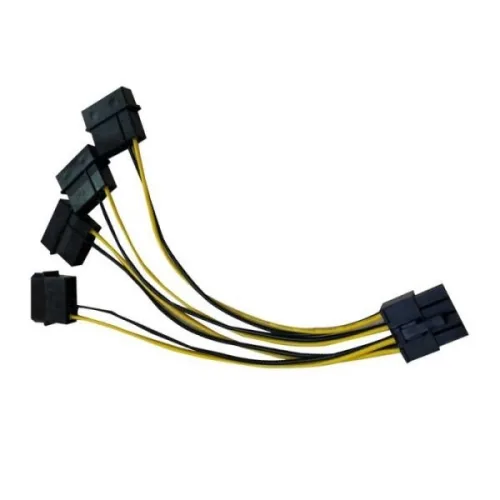 Cáp nguồn phụ(từ 8 Pin ra 4 nguồn phụ)