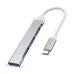 Bộ chia Type-C ra 4 cổng USB (3*USB 2.0 + 1*USB 3.0) MingXin, Màu bạc - 2