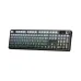 AULA F108 PRO (1288) BÀN PHÍM CƠ GAMING 3 MODE (Phiên bản Xám + đen gradient/ Nimbus V3 switch) - 2