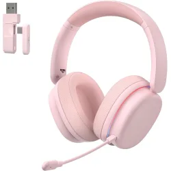 AULA G7 PRO (5323) TAI NGHE GAMING 3 MODE (Phiên bản màu hồng)