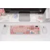 AULA S102 PRO (4760) BÀN PHÍM GIẢ CƠ GAMING 3 MODE (Phiên bản Xanh lá + Be) - 4