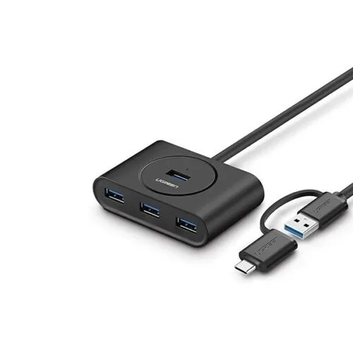 Bộ chia cổng USB 3.0/ Type C sang 4 cổng USB 3.0 UGREEN 40850 – Tốc độ truyền lên đến 5Gbps