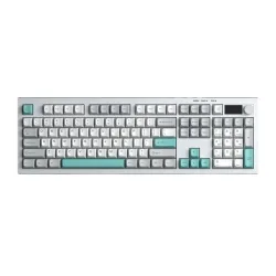 AULA S102 PRO (4777) BÀN PHÍM GIẢ CƠ GAMING 3 MODE (Phiên bản Xám + Be + Xanh ngọc)