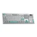 AULA S102 PRO (4777) BÀN PHÍM GIẢ CƠ GAMING 3 MODE (Phiên bản Xám + Be + Xanh ngọc) - 1