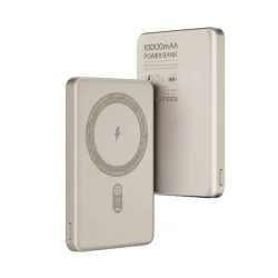 Sạc dự phòng từ tính Movespeed W10 | 10000mAh, 20W, Vàng